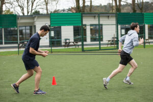 Personal training with a physio